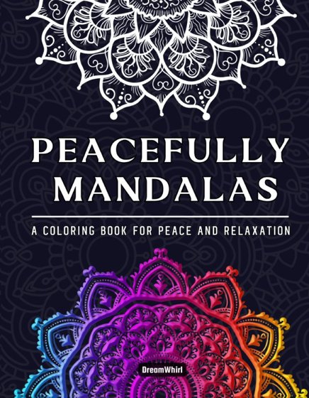 Peacefully Mandalas cover